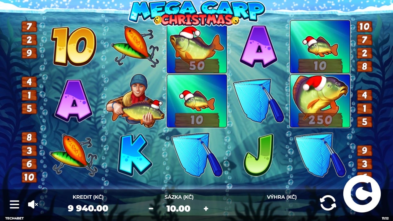 Mega Carp Christmas demo automat