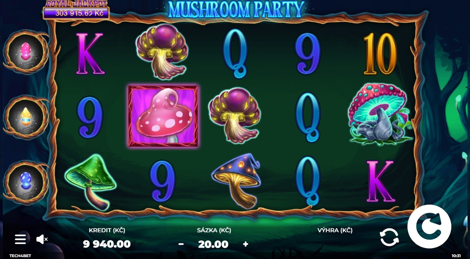 Mushroom Party automat