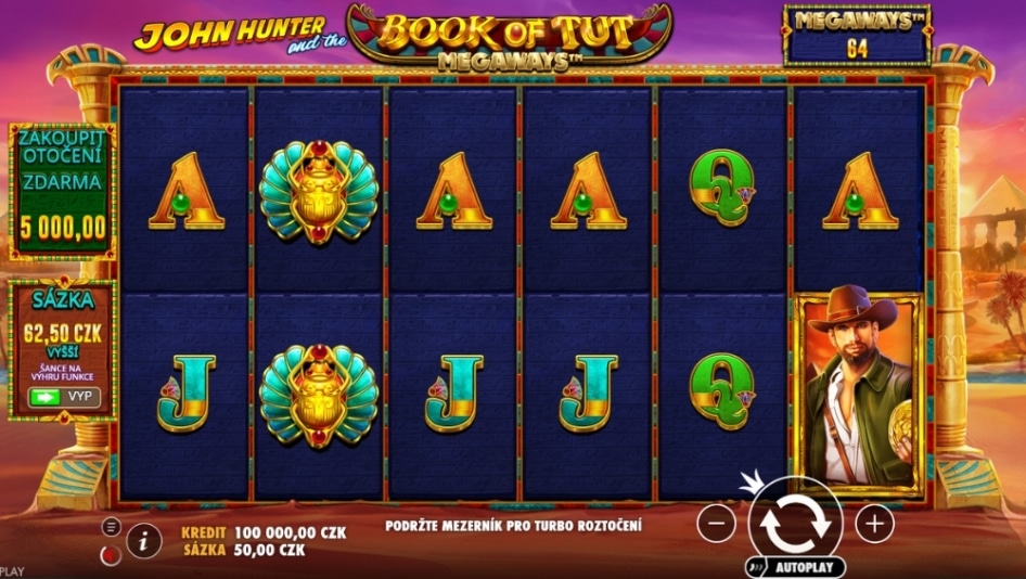 Book of Tut Megaways od Pragmatic Play