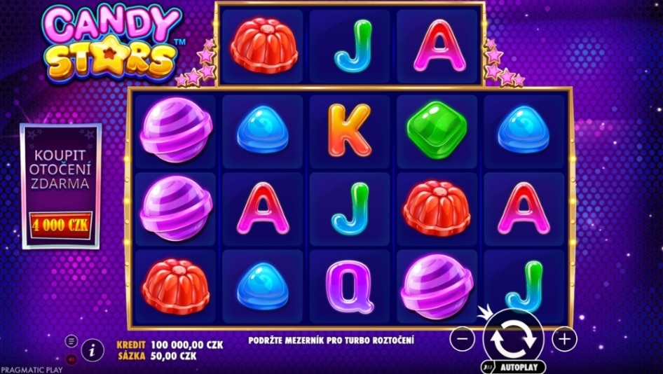 Candy Stars od Pragmatic Play