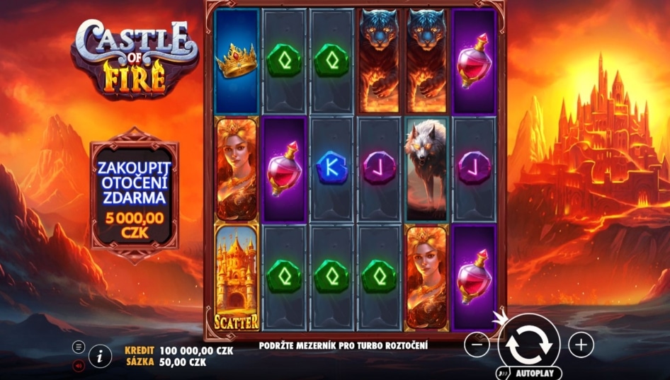 Castle of Fire od Pragmatic Play