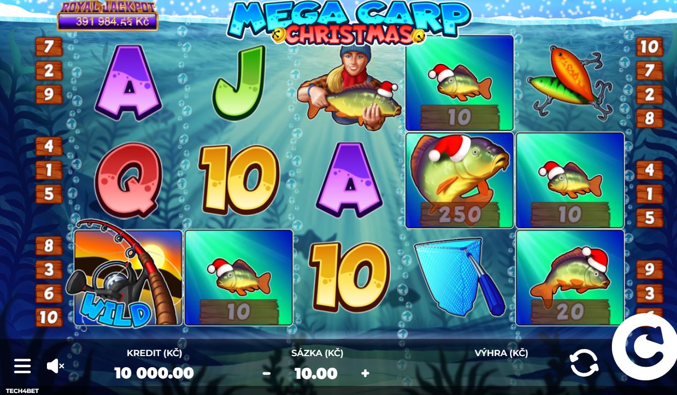 Mega Carp Christmas od Tech4Bet