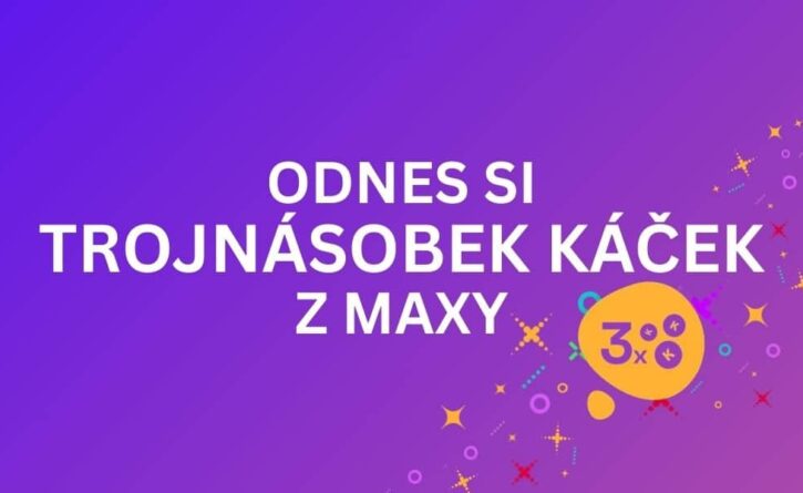 Odnes si trojnásobek káček za každou uzavřenou sázku!