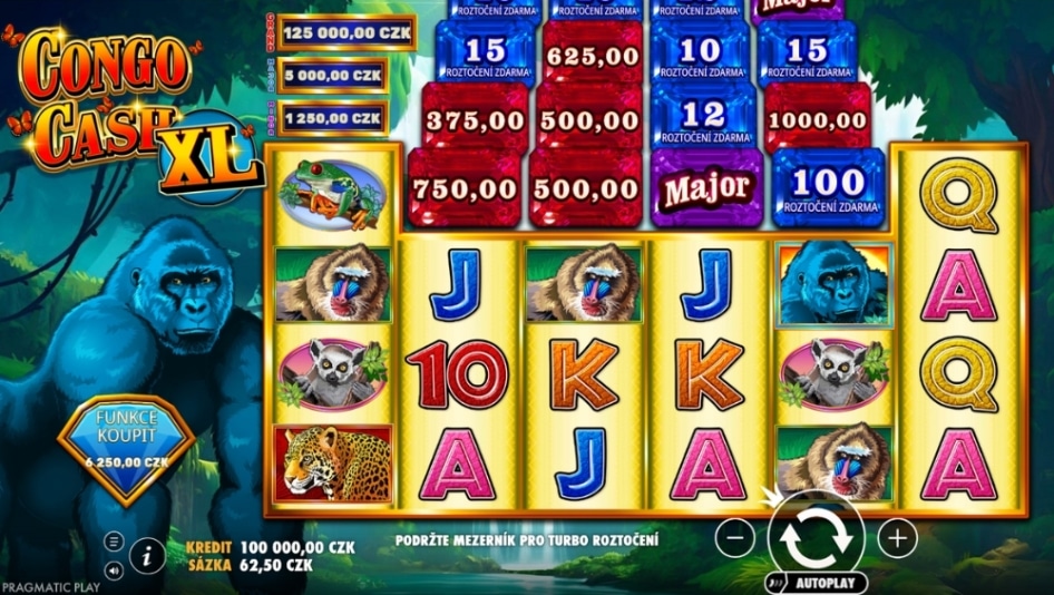 Congo Cash XL od Pragmatic Play
