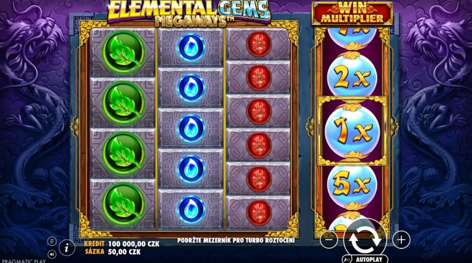 Elemental Gems Megaways od Pragmatic Play