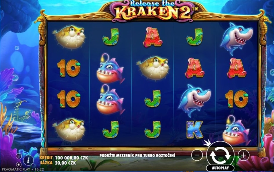 Release the Kraken 2 od Pragmatic Play