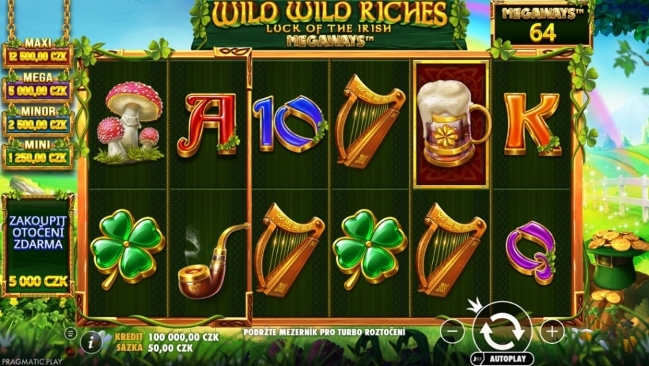 Wild Wild Riches Megaways od Pragmatic Play