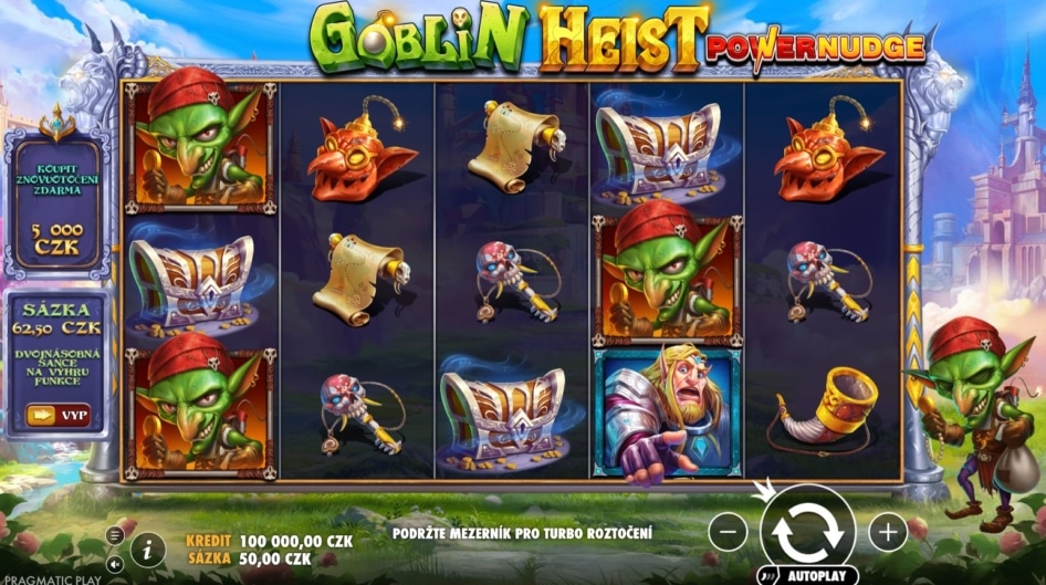 Goblin Heist Powernudge od Pragmatic Play