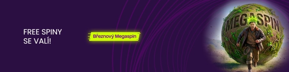 Březnový Megaspin u Kingsbetu