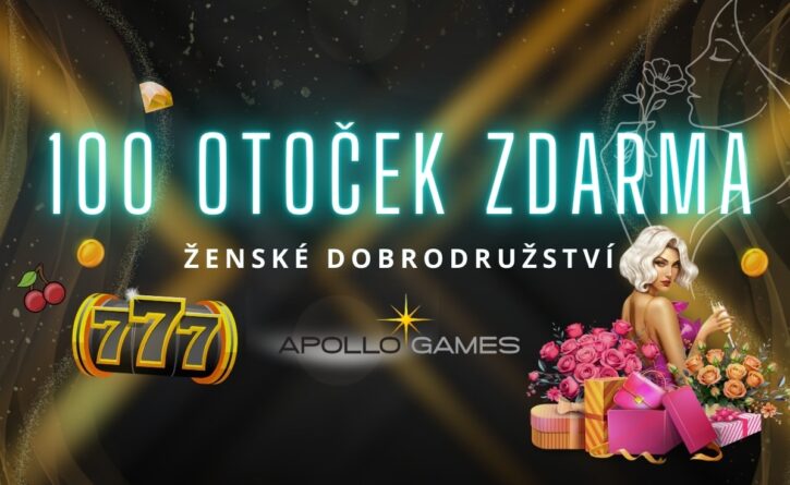 100 free spinů u Apollo Games