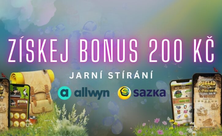 Získej bonus 200 Kč od Allwynu