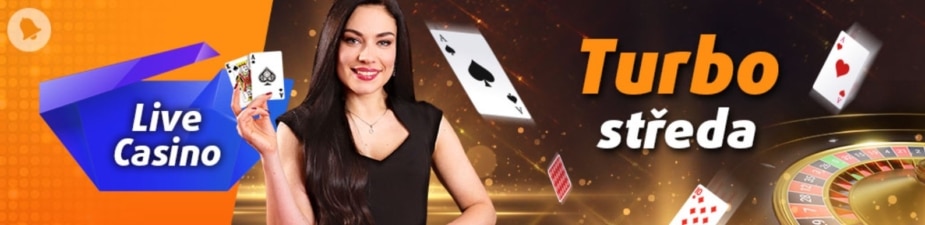 Turbo středa v Live casinu