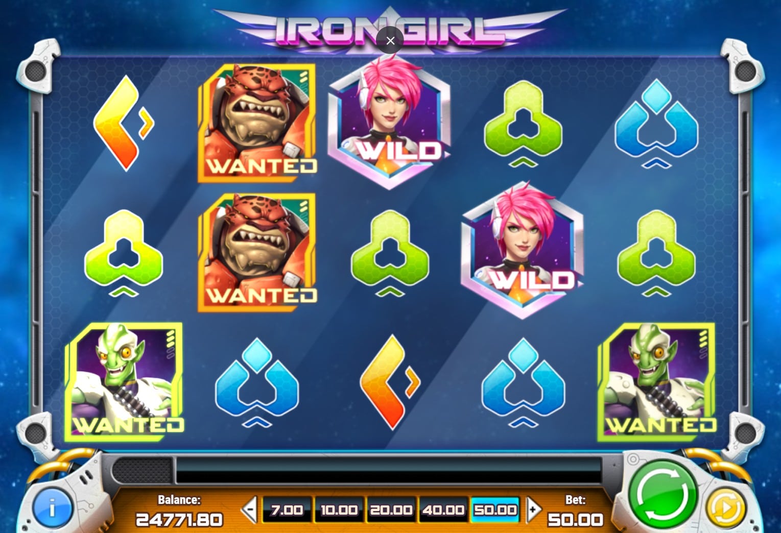 Iron Girl od Play´n Go