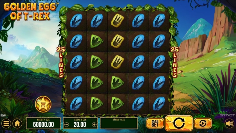 Golden Egg of T-Rex od SYNOT Games