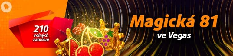 Magická 81 ve Vegas u Tipsportu a Chance