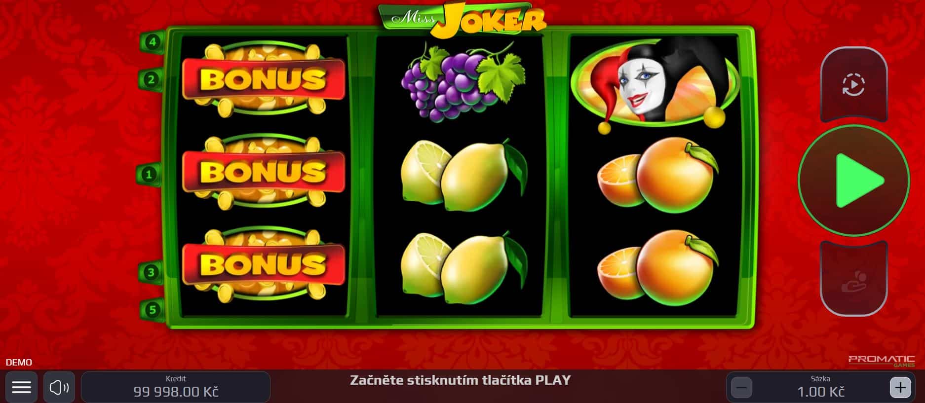 Miss Joker u Betana