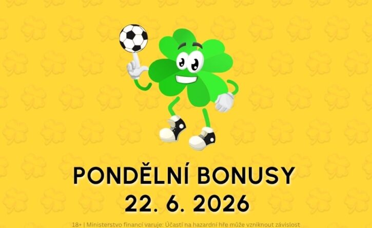 Free spiny a bonusy dnes 22-6-2026