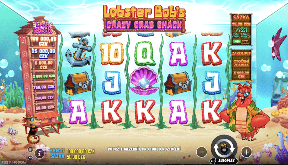Lobster Bob’s Crazy Crab Shack od Pragmatic Play