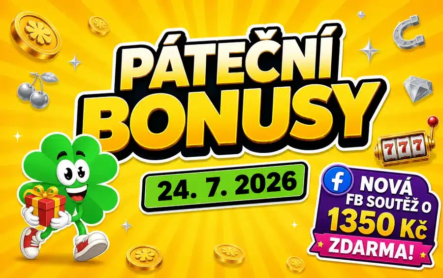 Free spiny a bonusy dnes 24-7-2026