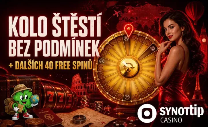Synottip kolo štěstí bez podmínek