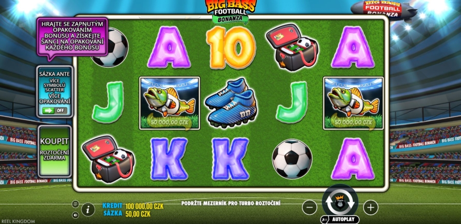 Big Bass Football Bonanza od Pragmatic Play