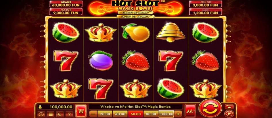Hot Slot Magic Bombs od Wazdan