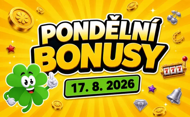 Free spiny a bonusy dnes 17-8-2026