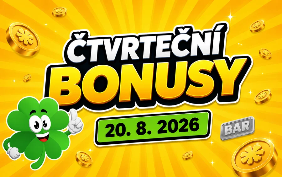 Free spiny a bonusy dnes 20-8-2026