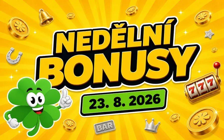 Free spiny a bonusy dnes 23-8-2026