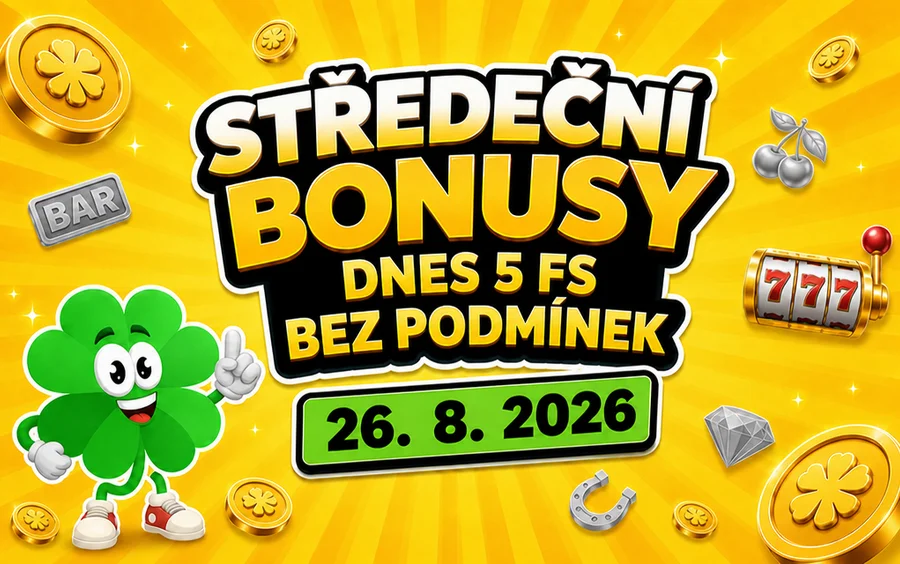 Free spiny a bonusy dnes 26-8-2026-2