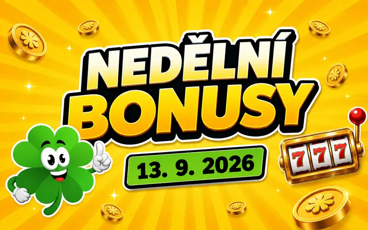 Free spiny a bonusy dnes 13-9-2026