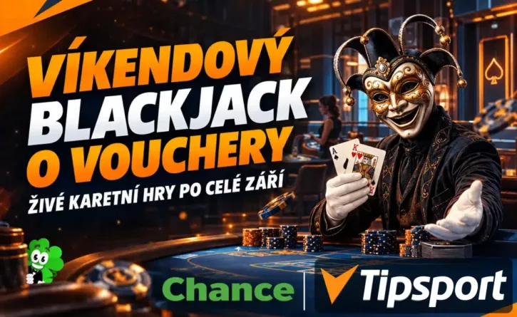 Víkendový Blackjack Tipsport a Chance