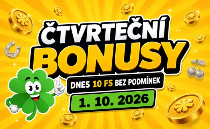 Free spiny a bonusy dnes 1-10-2026-2