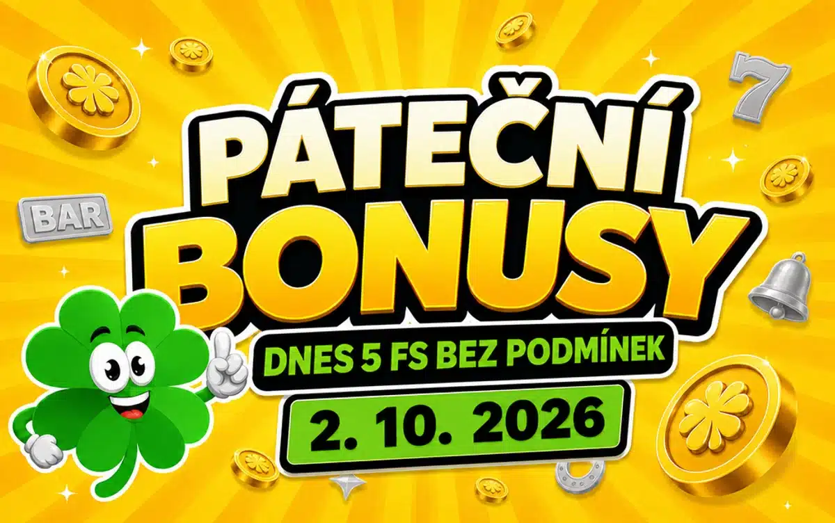 Free spiny a bonusy dnes 2-10-2026